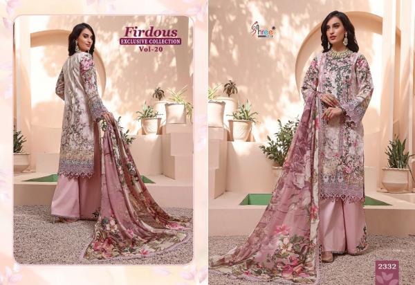 Shree Firdous Exclusive Collection 20 cotton Pakistani Salwar Suits